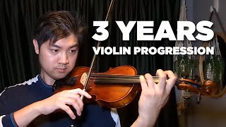 Adult Beginner Violinist - 3 Years Progression