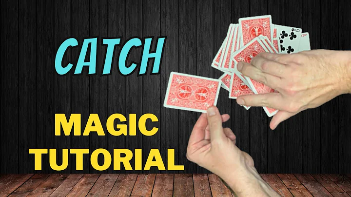 How To Catch A Chosen Card In Mid Air From A Dribble - CATCH - Magic Card Trick Tutorial