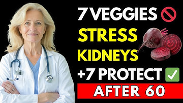 7 Vegetables That DAMAGE Kidneys After 60 – And 7 That PROTECT Them | Senior Health Tips