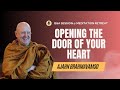 Evening qa  19 december  ajahn brahm meditation retreat 2023  opening the door of your heart