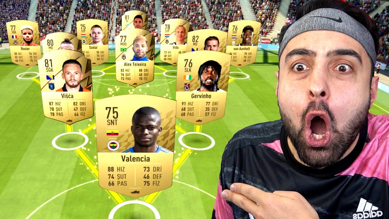 SÜPER LİGİN EN GÜÇLÜ TAKIMINI KURDUK 😱 FİFA 22 SÜPER LİG ULTİMATE TEAM !