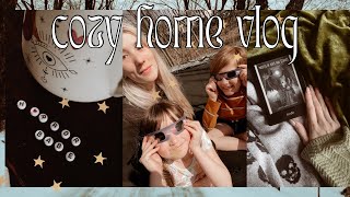 COZY HOME VLOG / Halfway To Haunts MAL announcement + the eclipse