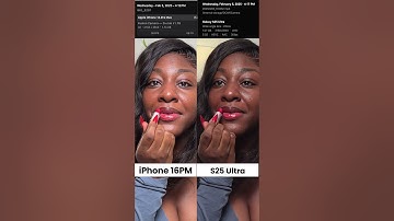 Samsung Galaxy S25 ultra VS iPhone 16 Pro Max