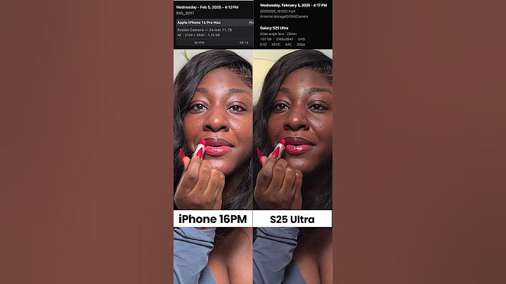 Samsung Galaxy S25 ultra VS iPhone 16 Pro Max