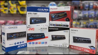 Pioneer vs Kenwood vs JVC vs Sony vs Jensen vs Alpine After Market Single din stereo radio challenge