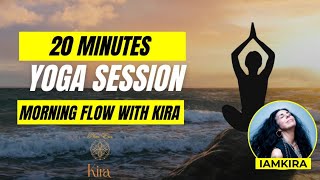 Morning flow with kira and Master V2 | Gentle Yoga for alignment & Presence