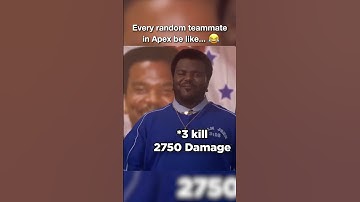 Every random in Apex be like... 😂