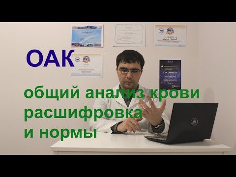 Общий анализ крови (ОАК): основные показатели,норма, значение в неврологической практике