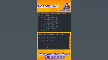 Python Pattern - 69
