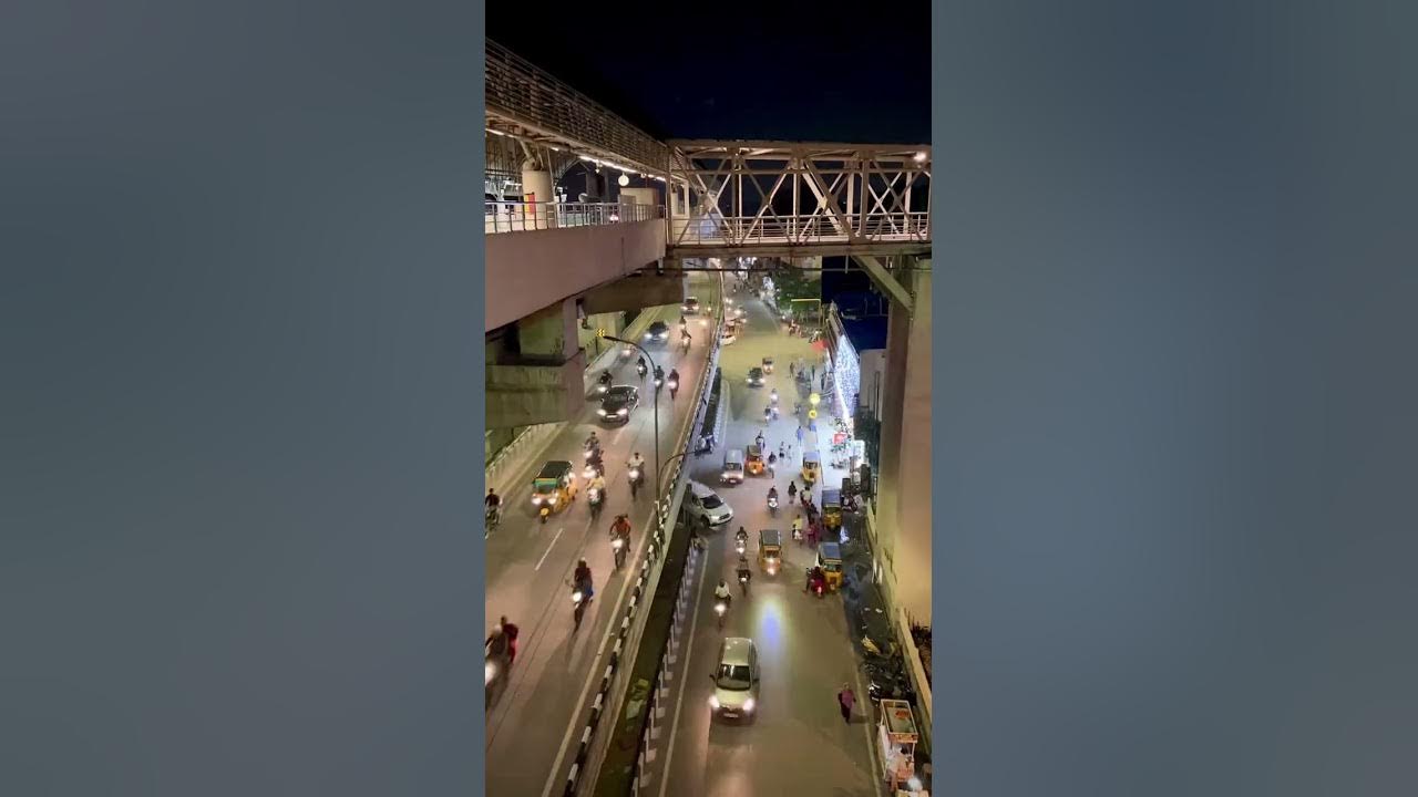 Time lapse of the busiest city during night #shorts #timelapse #night #traffic #shortsvideo