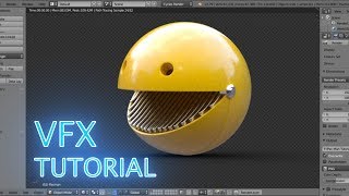 Pac-Man Animation Tutorial- Blender & After Effects