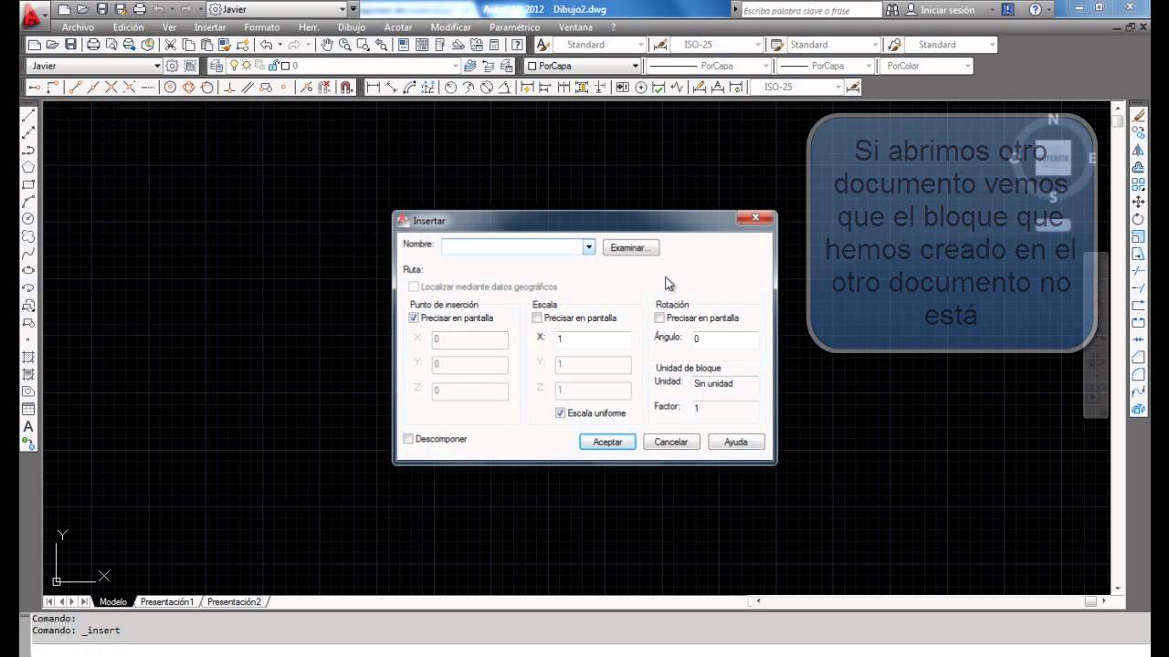Exportar Bloques En Autocad YouTube