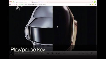 Media Keys in Chrome (Google Music)