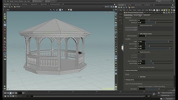 Procedural Gazebo Showcase | Houdini Digital Asset