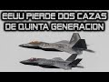 La Fuerza Aérea de EEUU Pierde Dos Cazas de Quinta Generación