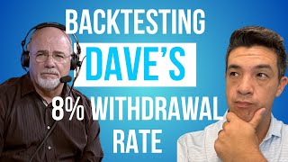 Backtesting Dave Ramsey's 8% Rule Using 100% Stock Allocation.  Let's see how this played out!