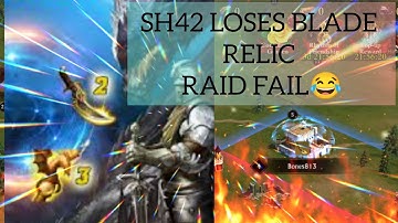 King Of Avalon STOLEN RELIC!!! RAID FAIL!!!
