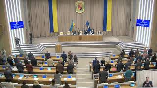 Засідання восьмої позачергової сесії Полтавської обласної ради восьмого скликання