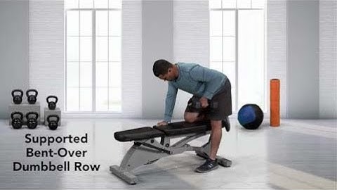 How to do a Supported Bent-Over Dumbbell Row