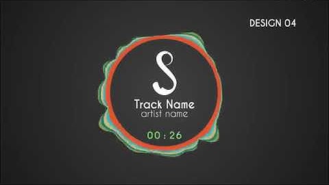 Create these 4 music visualizations or song audio spectrums - Best Lyric & Music Videos service