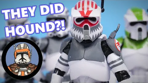 Sergeant Hound, Kamino Security, a green boy?! Aliexpress 3.75" Clone Trooper Knock Offs