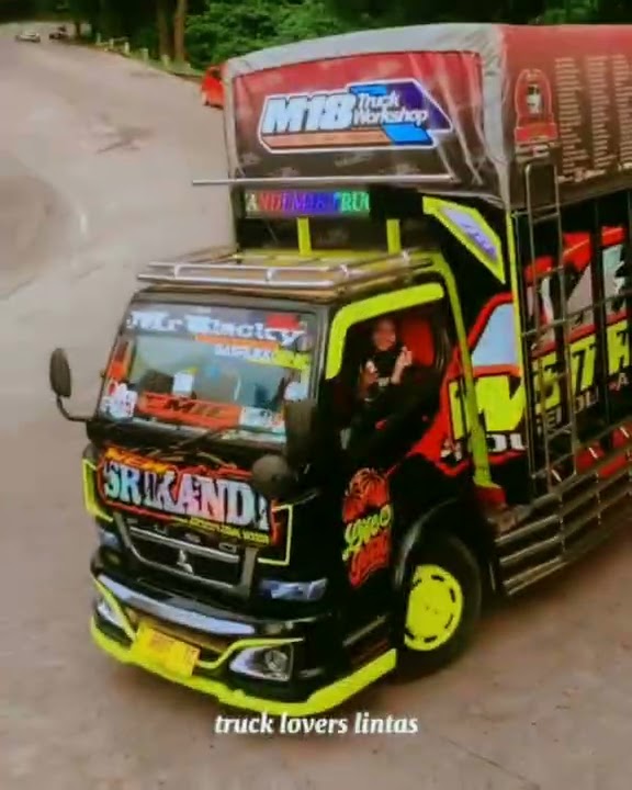 story 30 detik wa truk new Srikandi m18 truk workshop