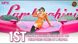 PINK LAMBORGHINI HURACAN | MICHELLE F. SANTOS