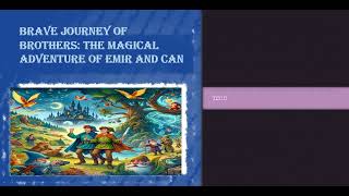 Brave Journey of Brothers The Magical Adventure of Emir and Can