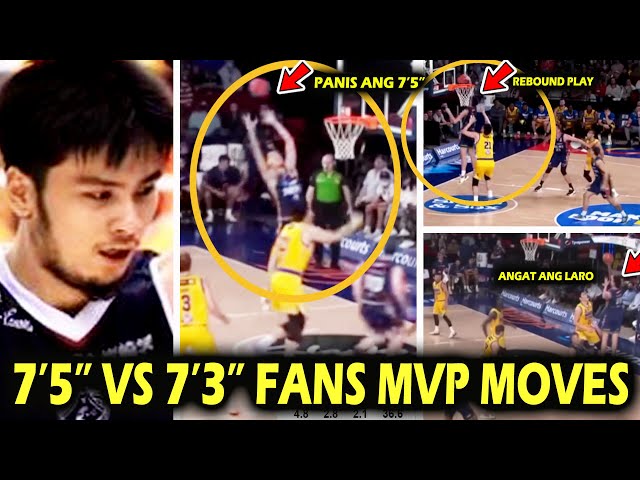 7'5 vs 7'3 Kai Sotto galawang Fans MVP. highlights. Kaya gustong gusto ng mga NBL basketball fans. class=