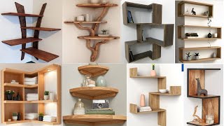 Floating wooden Corner Shelves design ideas for Stylish Décor That Sells Fast
