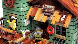 ЛЕГО Обзор LEGO Ideas Старый рыболовный магазин 21310