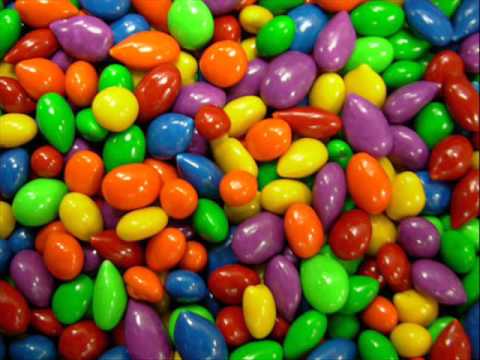 Eating Sounds ~ASMR~ Eating Skittles & Crispy M&M's