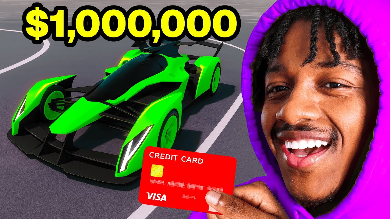 Тратить 1 000 000 долларов в каждой гоночной игре Roblox