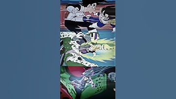 Gohan x Vegeta, Cell Max and Cell ☠️💀 #gohan #vegeta #dbs #cell #cellmax #skulledit