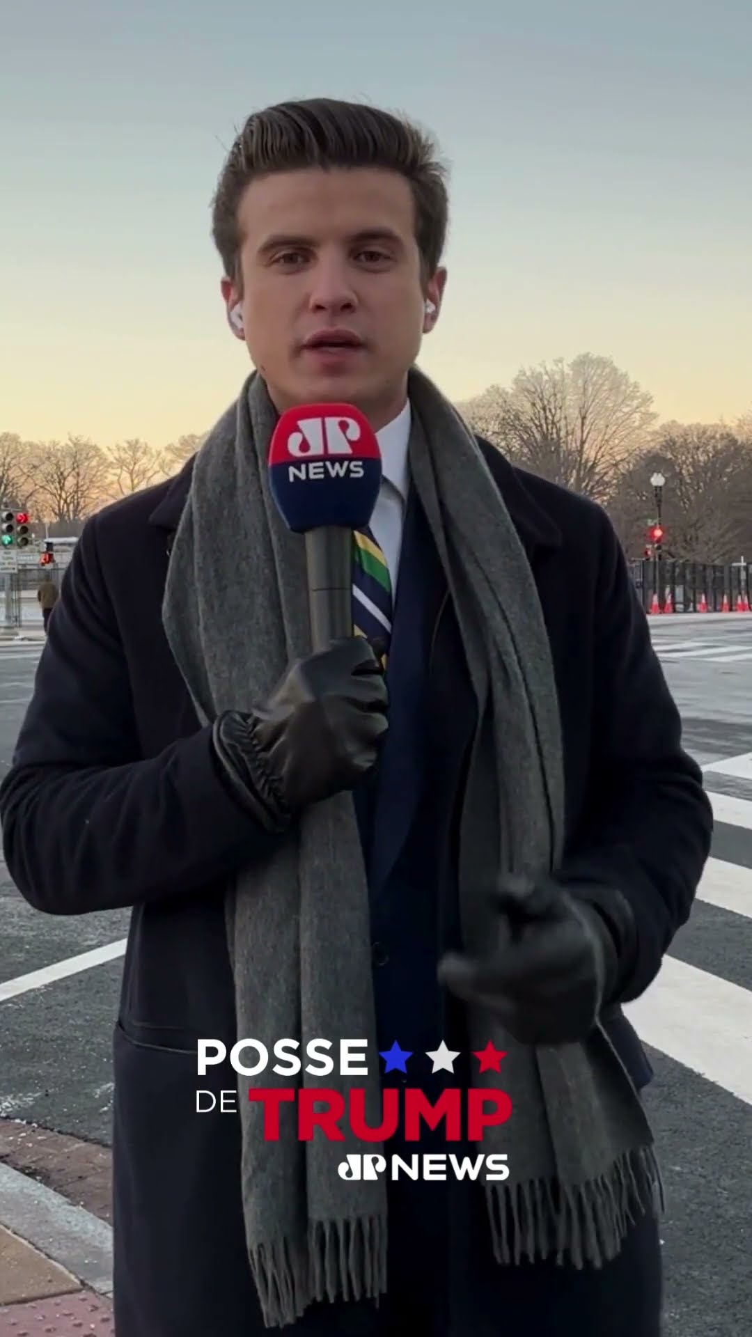 É GRANDE A EXPECTATIVA PARA O INÍCIO DOS RITOS DE POSSE DE DONALD TRUMP EM WASHINGTON (DC) #shorts