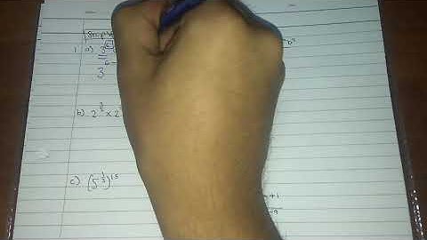 F4 Addmath KSSM Chapter 4: indices, surds & log (4.1 laws of indices part1)