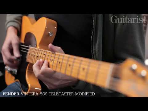 Fender Vintera Modified '50s Tele, '60s Strat & '60s Jazzmaster Demo