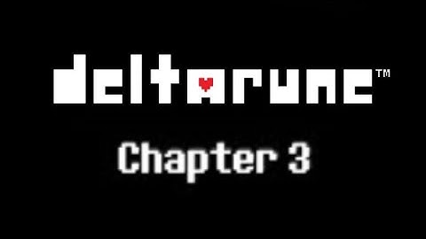 Deltarune chapter 3 leaked images