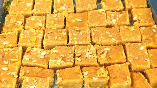 Mohanthal Recipe | Traditional Sweet Mohanthal | Danedar Mohanthal Recipe