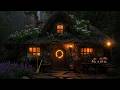 Rainy Forest Cottage Ambience 🌧️🏡 Warm Lofi & Rain Sounds for Deep Focus, Study & Sleep 🌙