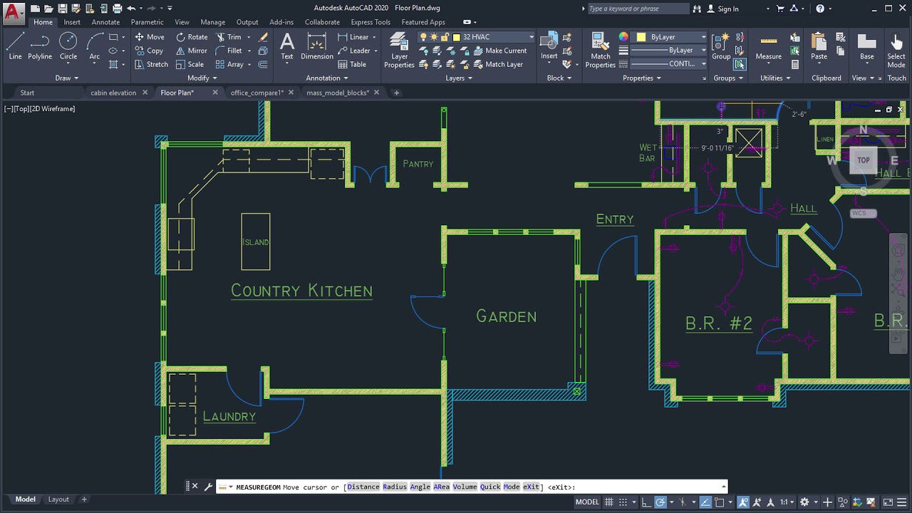 AutoCAD 2022 Quick Measure YouTube