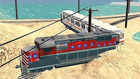 US Police Train Games 2019: Prisoner Transport - Level 4 Fail Because Derailment Bug