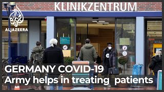 German military helps in treating COVID-19 patients as cases surge