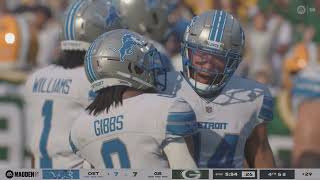 Madden NFL 26 Week 1 Simulation The Detroit Lions vs The Green Bay Packers