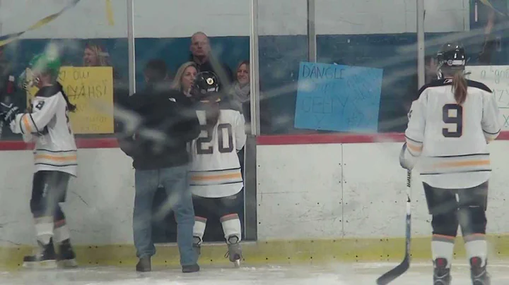 Hanover Girls Hockey against Marshfield at Zapusta...