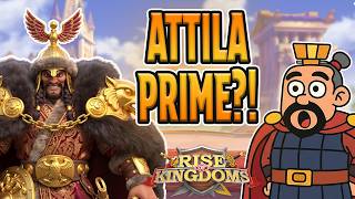 New Cavalry Skills? Attila Prime?! | Rise of Kingdoms (RoK)
