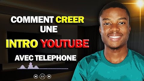 comment créer une intro youtube ? sur Canva avec un téléphone