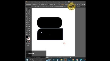How to round corners of any shape in Adobe illustrator #graphicdesign #adobeillustrator #graphictips
