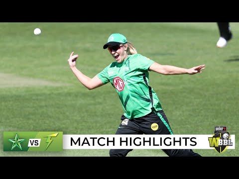 Garth leads Stars to victory over defending champions | WBBL|07