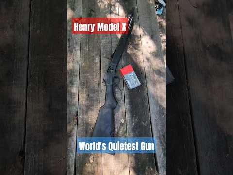 The World's Quietest Gun - Henry Model X .38spcl + Hybrid 46m #usa #silent #cowboys